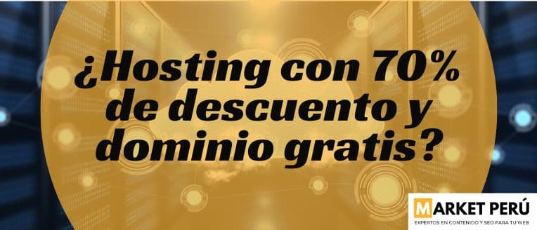 Consigue un dominio gratis por un año, así como hosting para Wordpress con un super descuento.